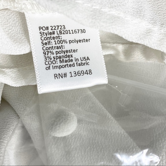 NASTY GAL sheer mod bod collared blouse SM - Picture 16 of 16